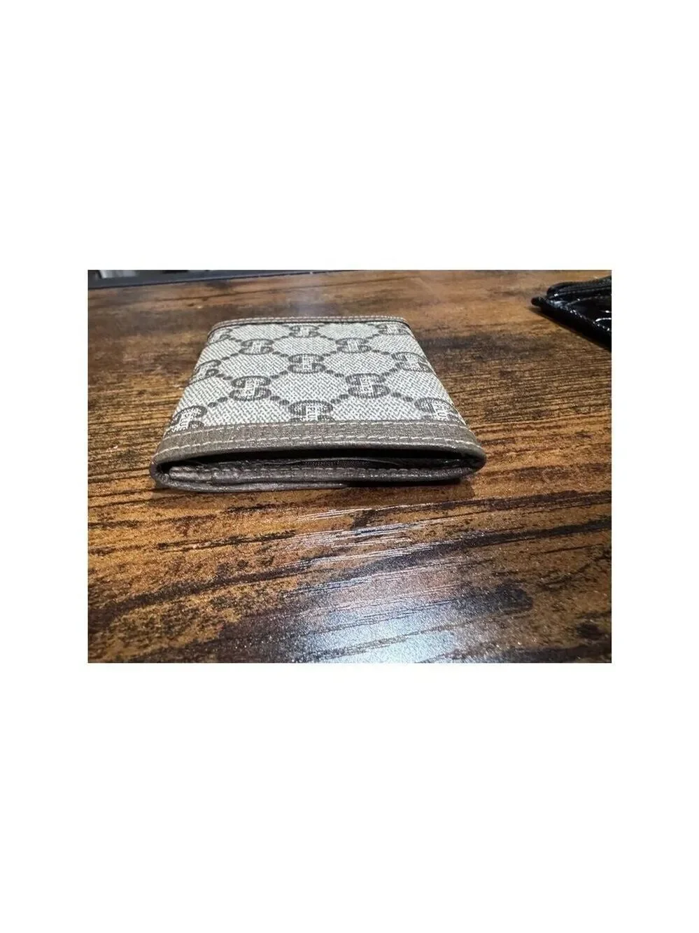Gucci Plus Monogram Card and Coin Pouch 1970’s-1980’s